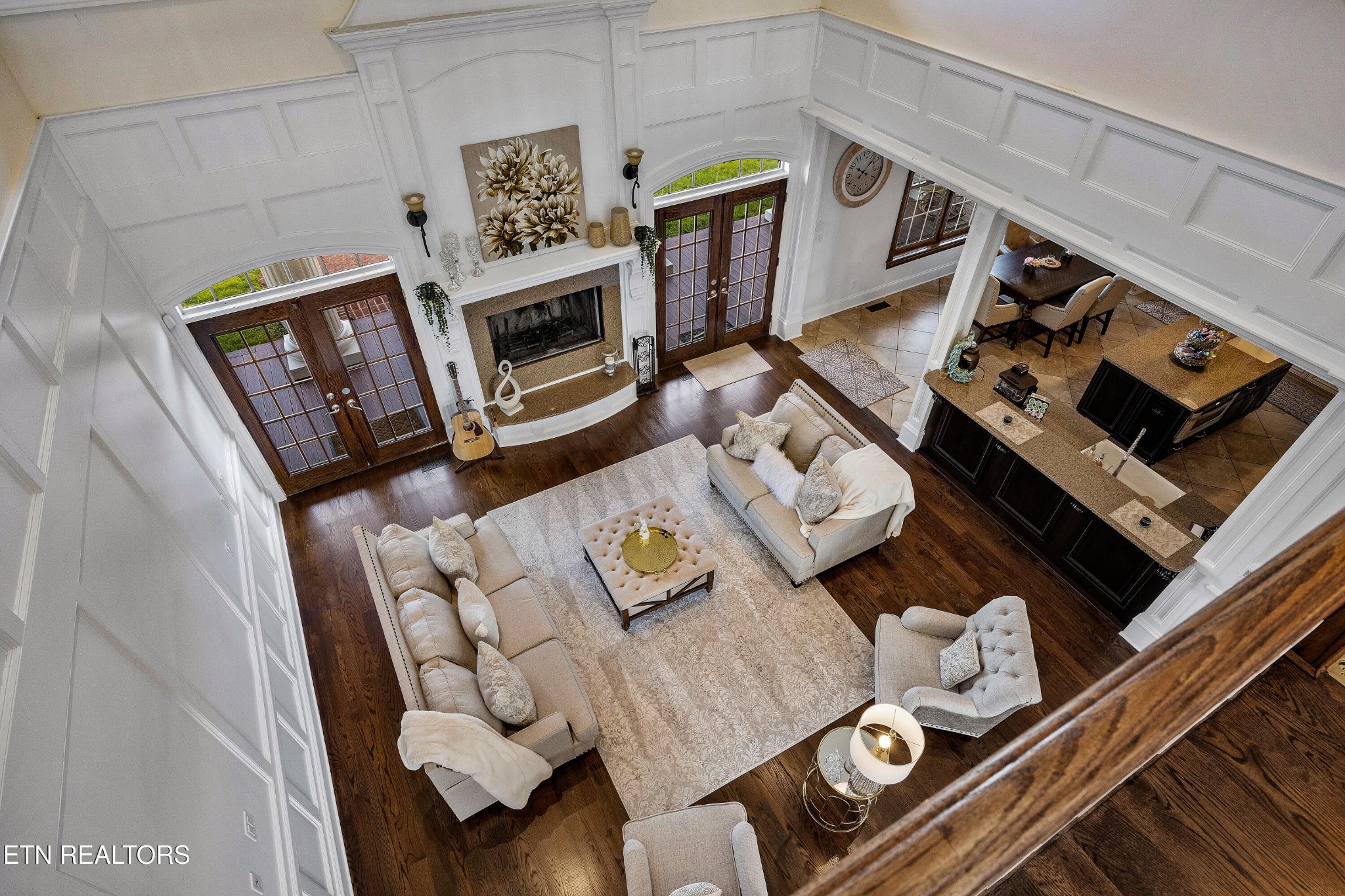 3050 Sims Road Sevierville, TN 37876 - Photo 52 of 59 a living room with furniture and a fireplace