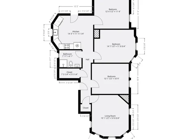 $3,300 | 571 Washington Street, Unit 1, Boston, MA 02135