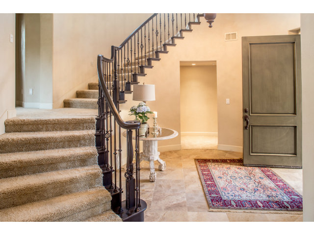 401 Estrella Doro Monterey, CA 93940 - Photo 4 of 25 a view of entryway and hall with wooden floor