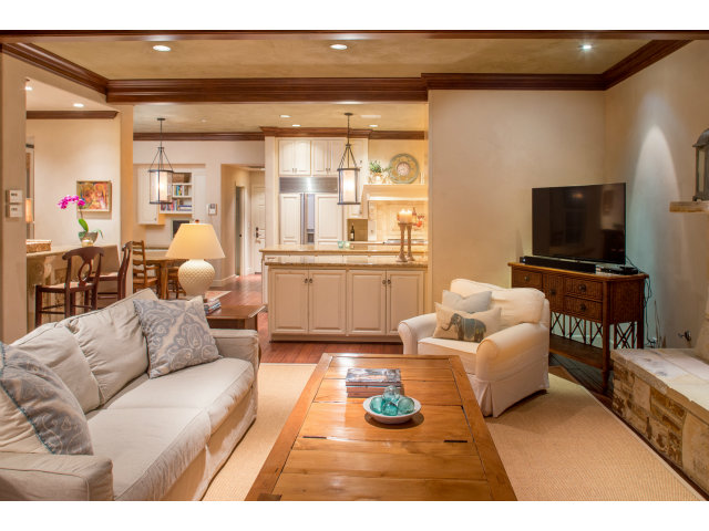 401 Estrella Doro Monterey, CA 93940 - Photo 5 of 25 a living room with furniture and a flat screen tv