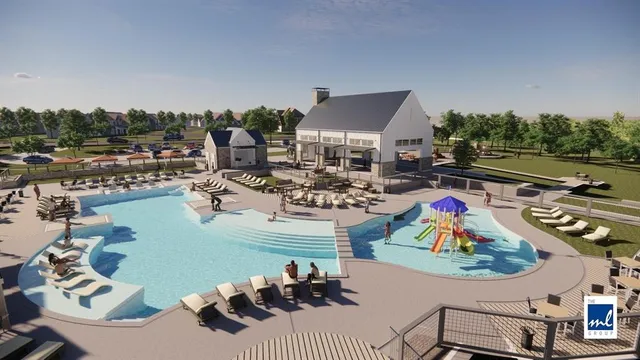 a view of a terrace with sitting area