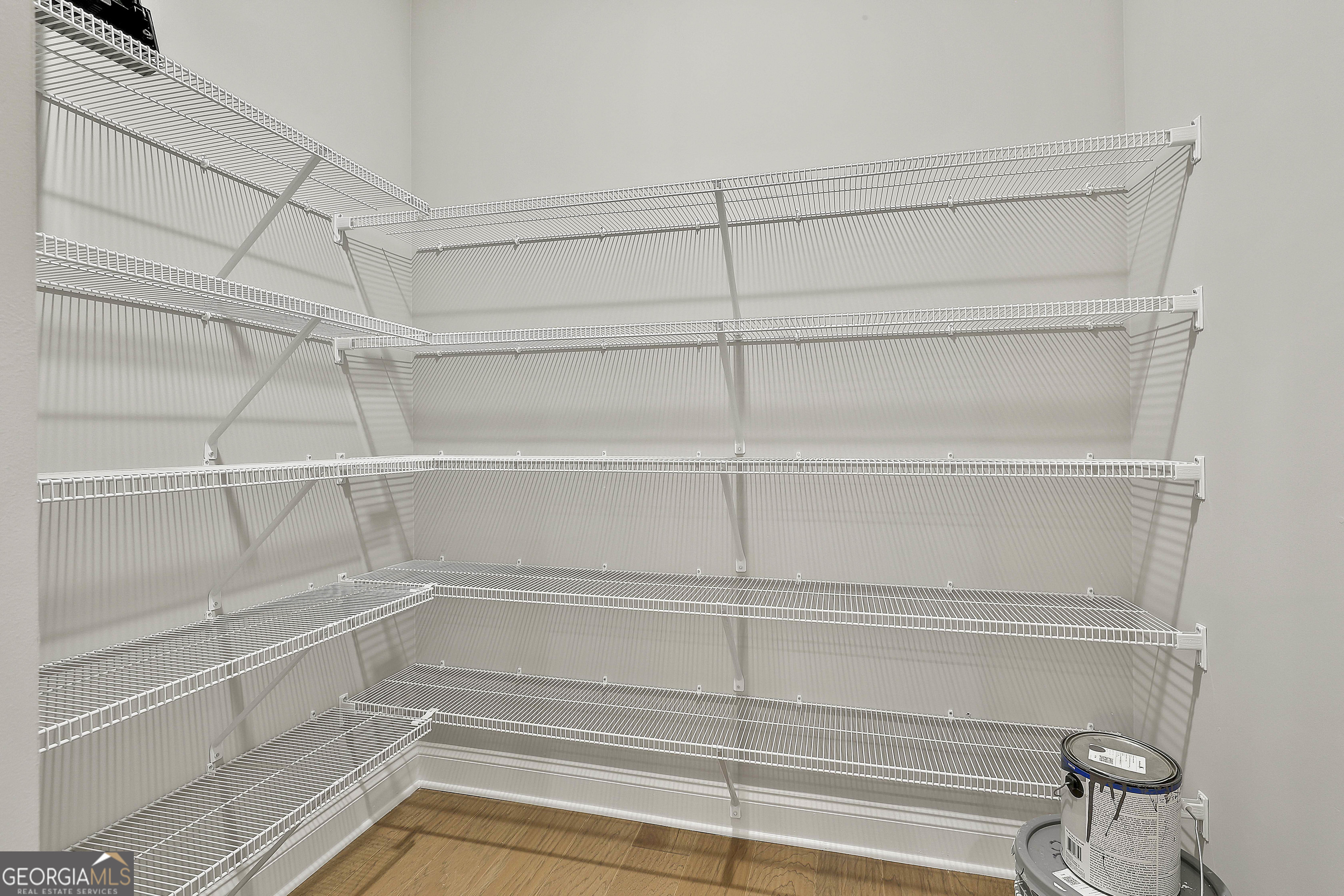 757 Alex Stephens Road Moreland, GA 30259 - Photo 30 of 45 a view of walk in closet with empty racks