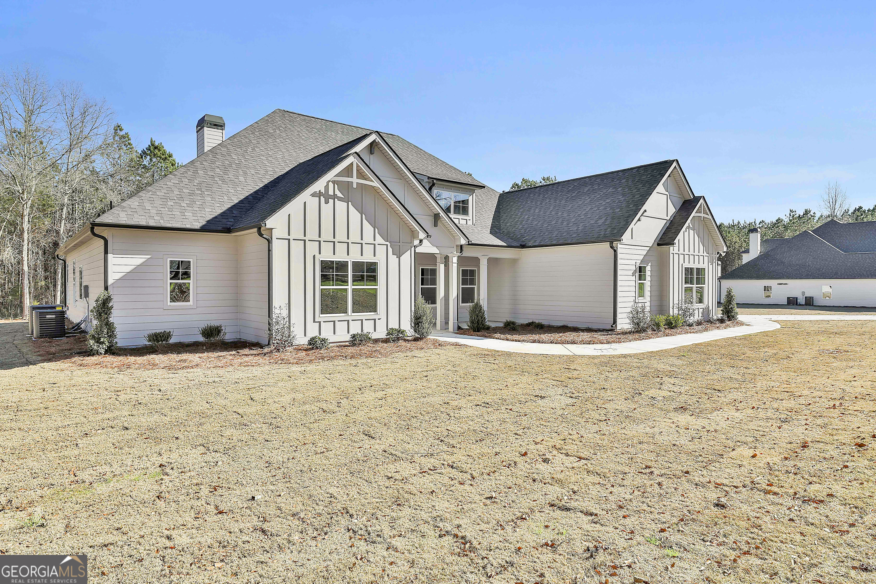 757 Alex Stephens Road Moreland, GA 30259 - Photo 7 of 45 a view of a house with a yard