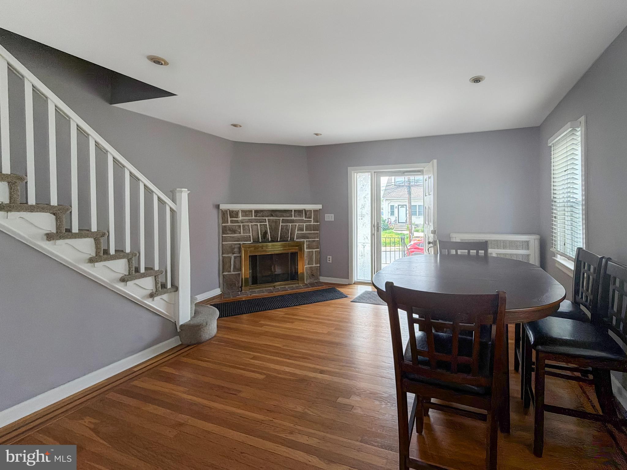 1213 Harding Drive Havertown, PA 19083 - Photo 11 of 25 a view of a livingroom with furniture and a fireplace