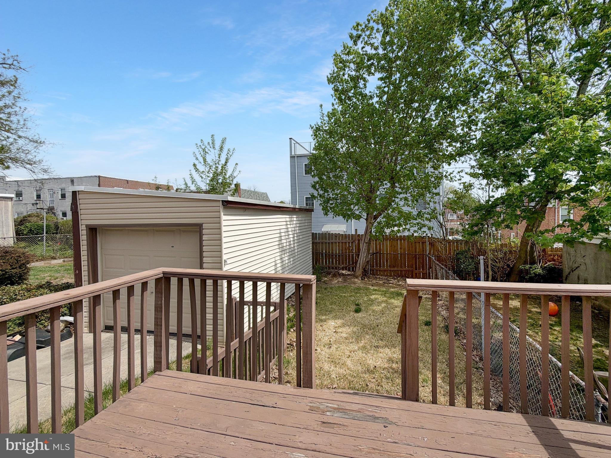 1213 Harding Drive Havertown, PA 19083 - Photo 24 of 25 a view of balcony with wooden floor and fence