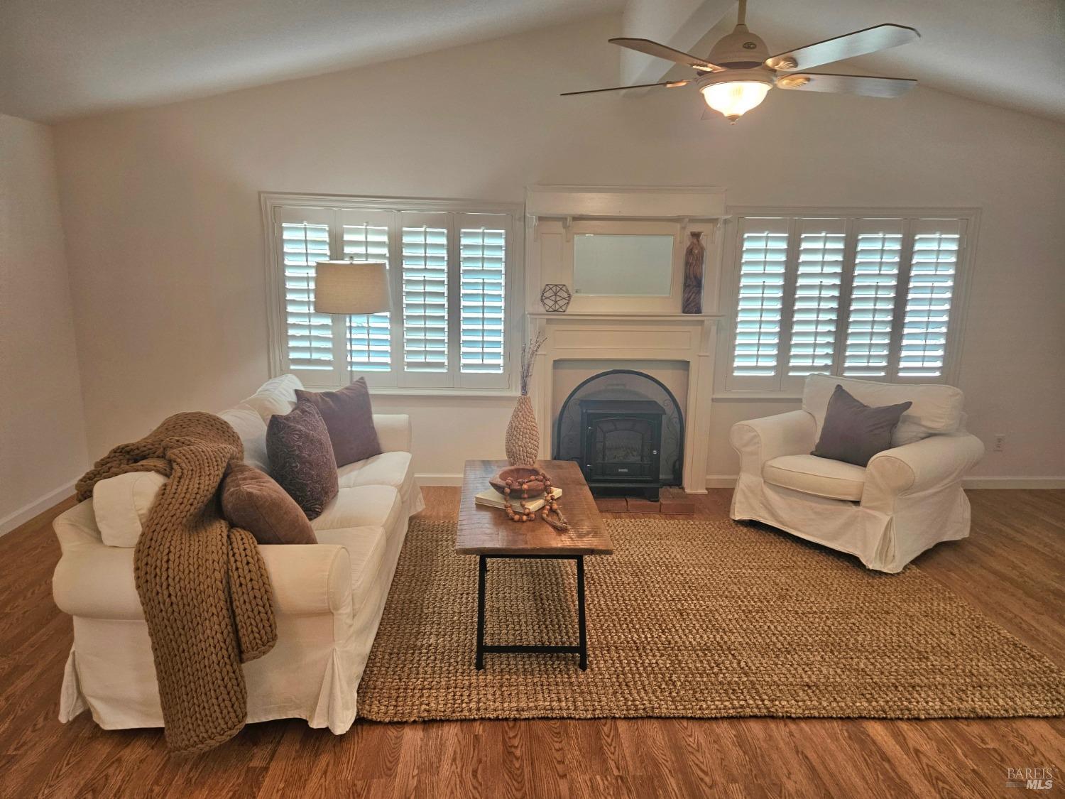 2 San Ardo Court St. Helena, CA 94574 - Photo 3 of 45 a living room with furniture and a fireplace