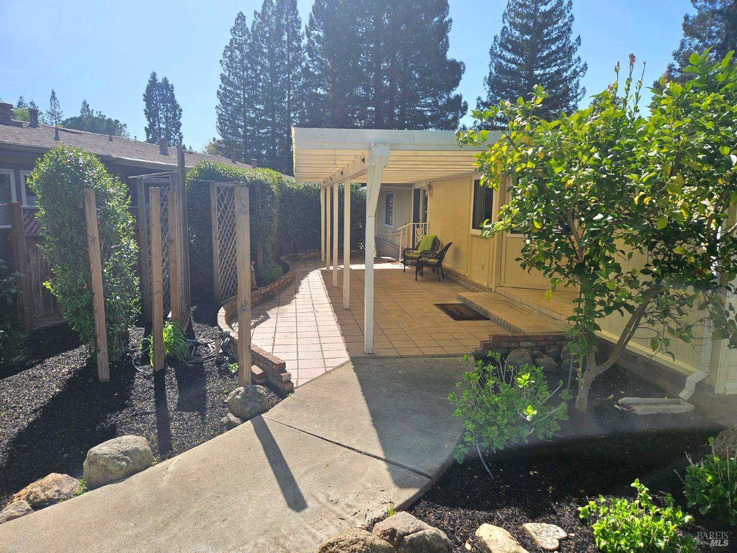 2 San Ardo Court St. Helena, CA 94574 - Photo 33 of 45 a view of a house with backyard and sitting area