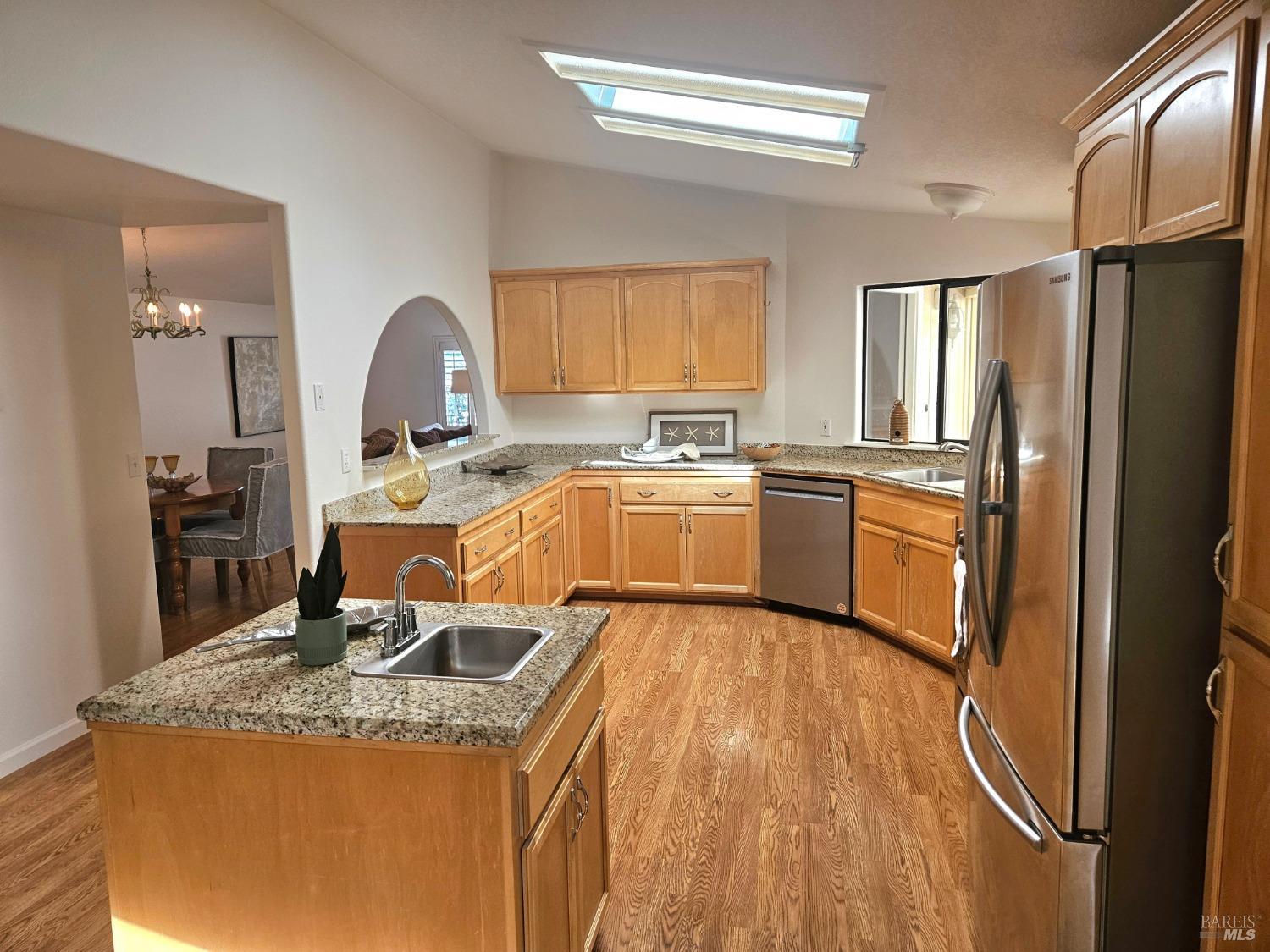2 San Ardo Court St. Helena, CA 94574 - Photo 9 of 45 a kitchen with stainless steel appliances granite countertop a sink stove and refrigerator
