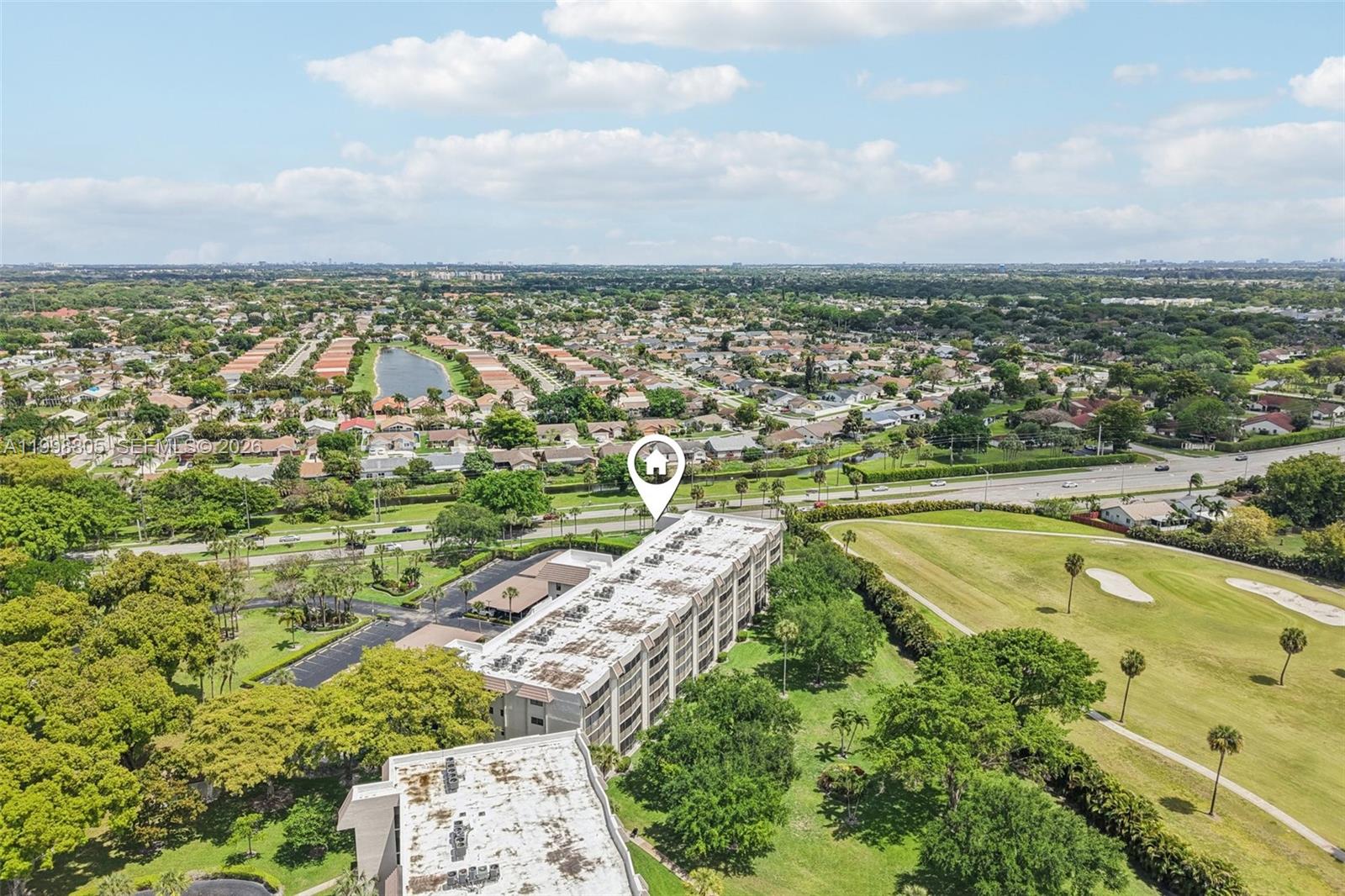 9170 Southwest 14th Street, Unit 4508 Boca Raton, FL 33428 - Photo 47 of 48 an aerial view of residential houses with outdoor space