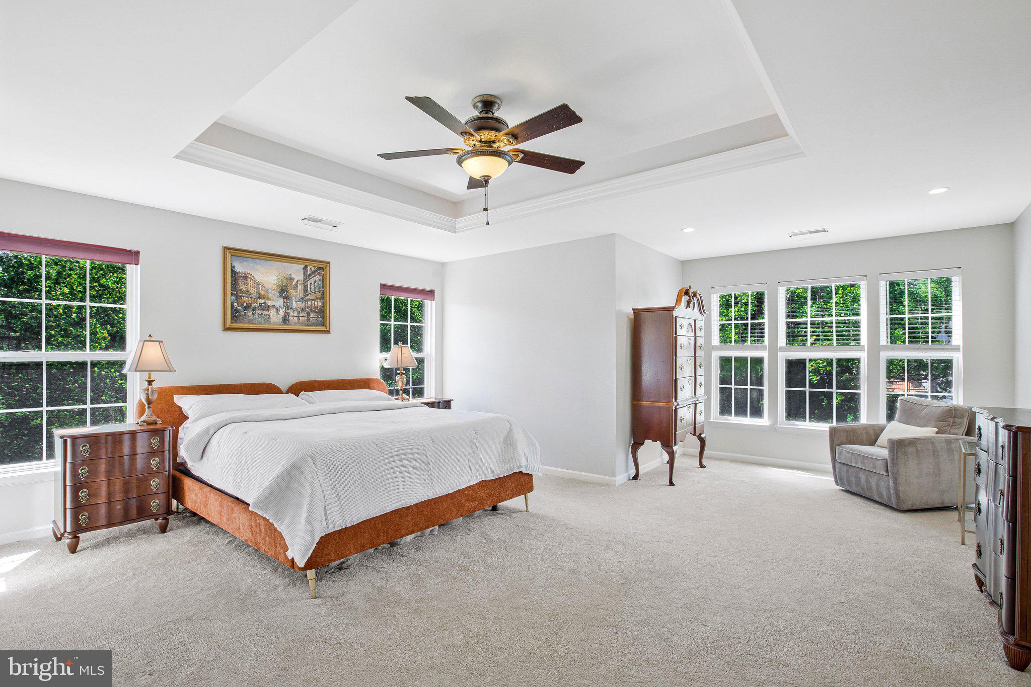 13215 Falls Road Cockeysville, MD 21030 - Photo 12 of 40 a bed room with a bed and a couch