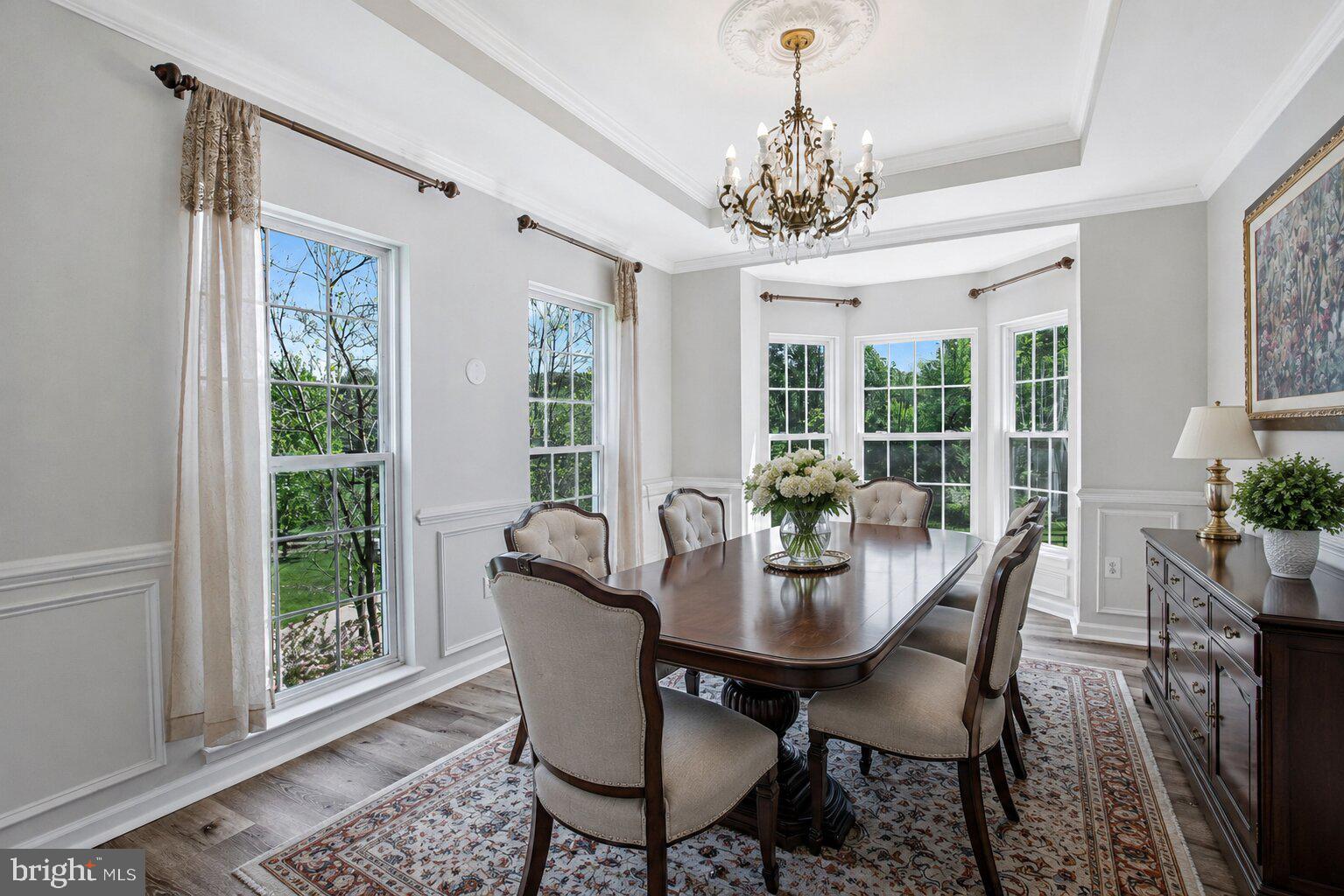 13215 Falls Road Cockeysville, MD 21030 - Photo 10 of 40 a view of a dining room with furniture window and outside view
