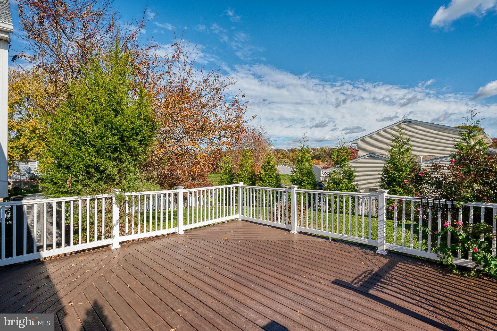 2601 Merrick Way Abingdon, MD 21009 - Photo 50 of 59 a view of balcony with wooden floor and fence