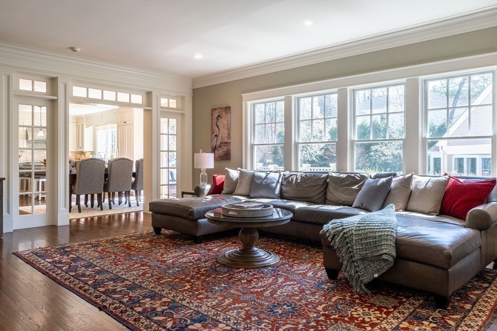 99 Country Way Needham, MA 02492 - Photo 13 of 42 a living room with furniture and a rug