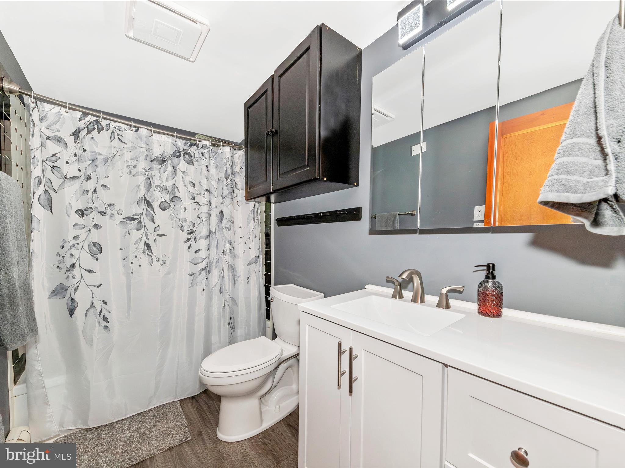 14021 Broadfording Church Road Hagerstown, MD 21740 - Photo 20 of 46 a bathroom with a sink toilet and shower