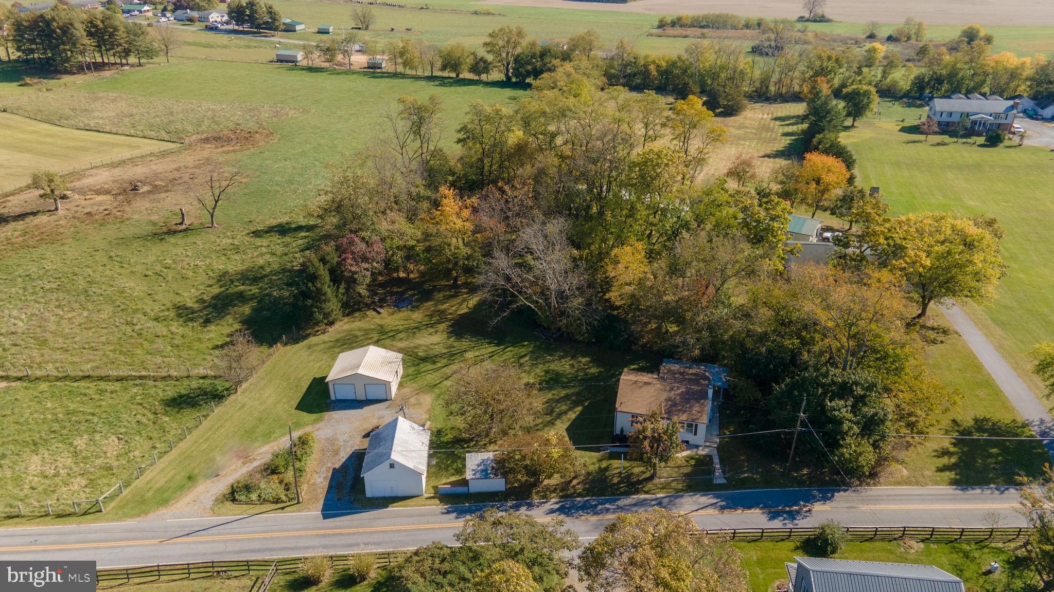 14021 Broadfording Church Road Hagerstown, MD 21740 - Photo 45 of 46 an aerial view of lake residential house with outdoor space