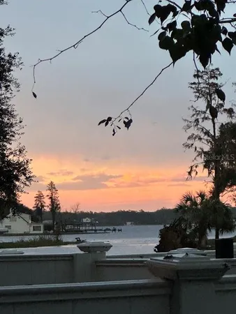 a view of city from balcony