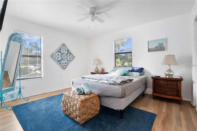 a living room with furniture and window