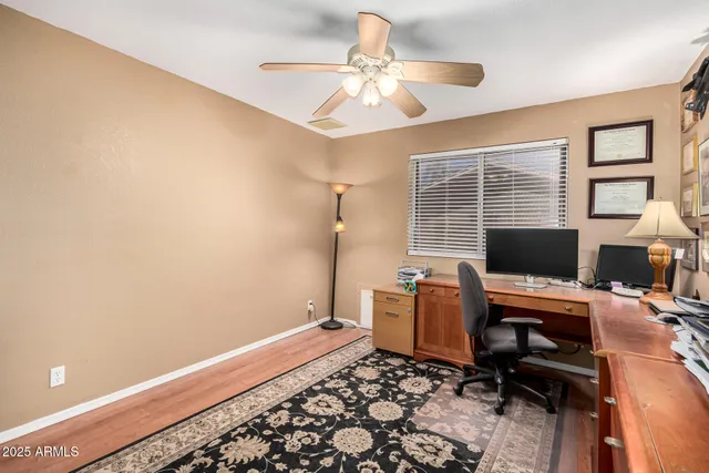 a room with furniture and a rug