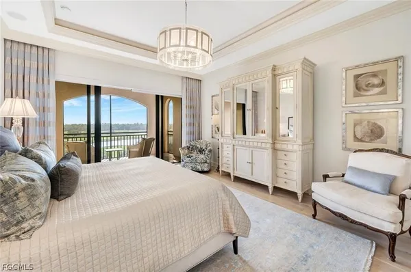 a bedroom with bed and window