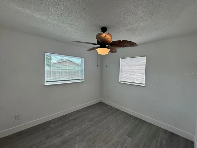 a window in an empty room