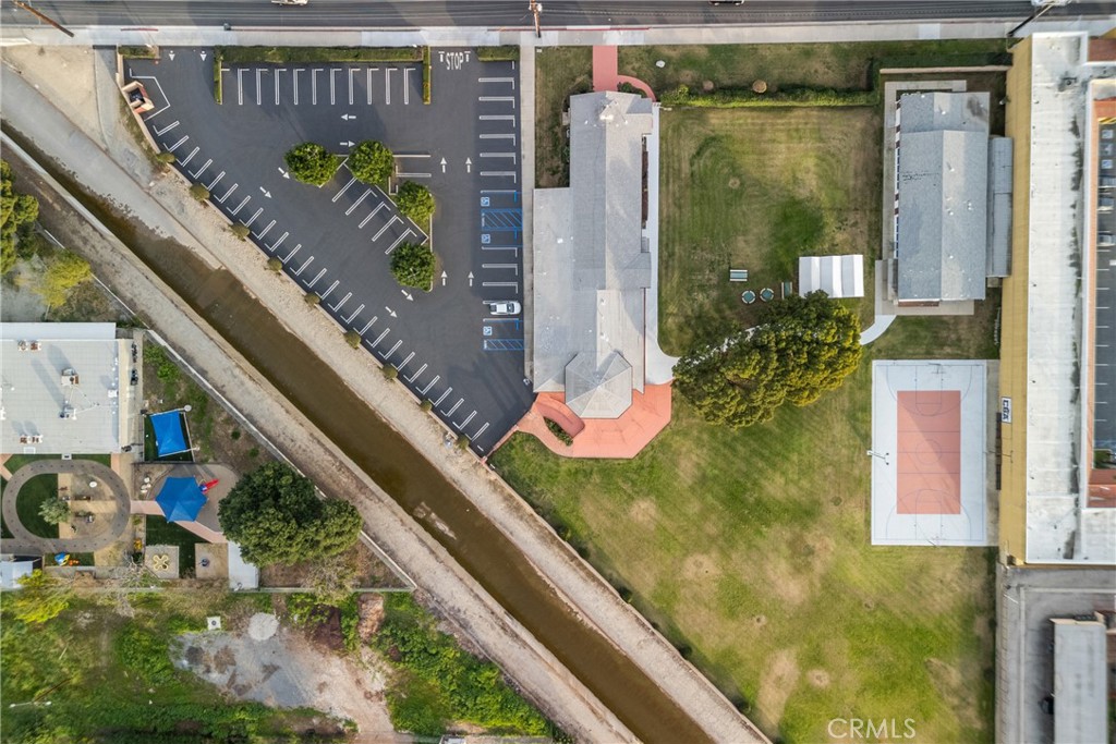a view of swimming pool with outdoor seating