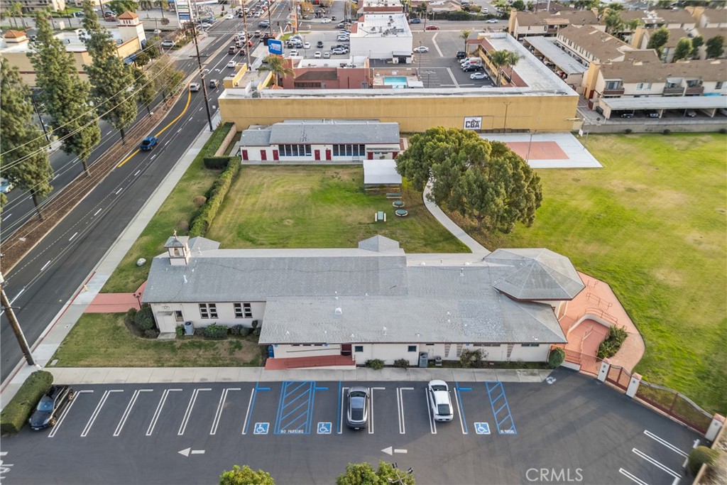 405 South Azusa Avenue Azusa, CA 91702 - Photo 66 of 70 an aerial view of a house with a swimming pool