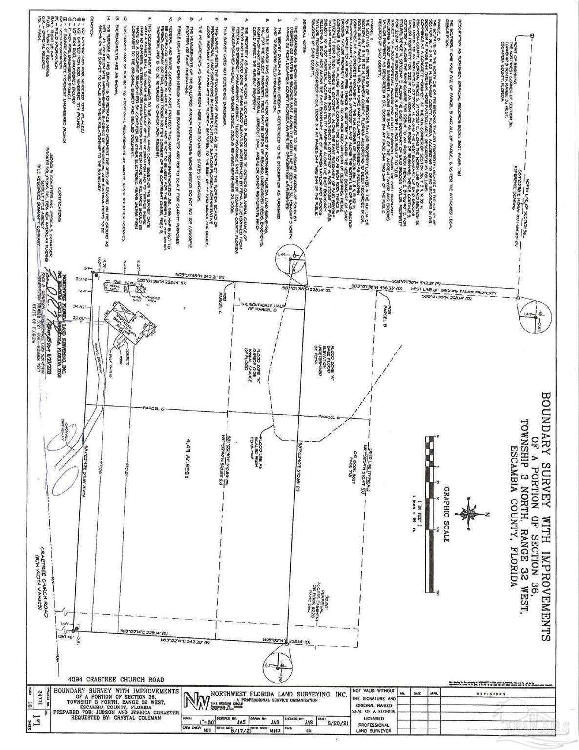 4394 Crabtree Church Road Molino, FL 32577 - Photo 52 of 52