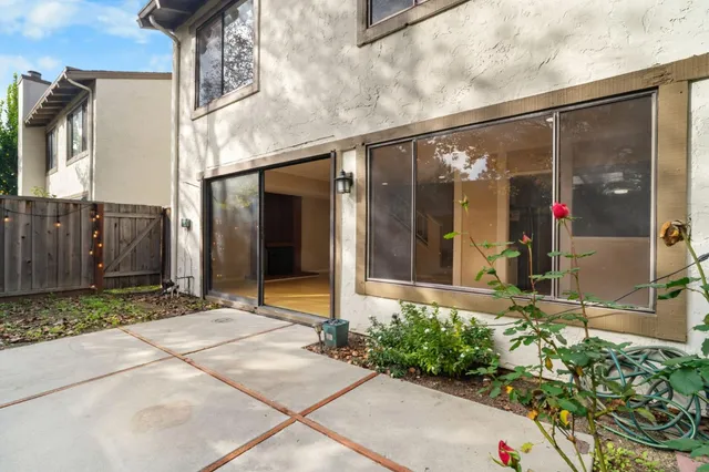 a front view of a house having yard