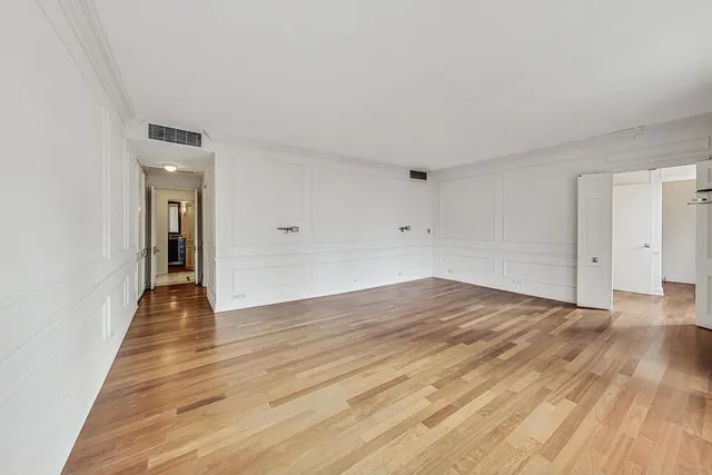 wooden floor in an empty room