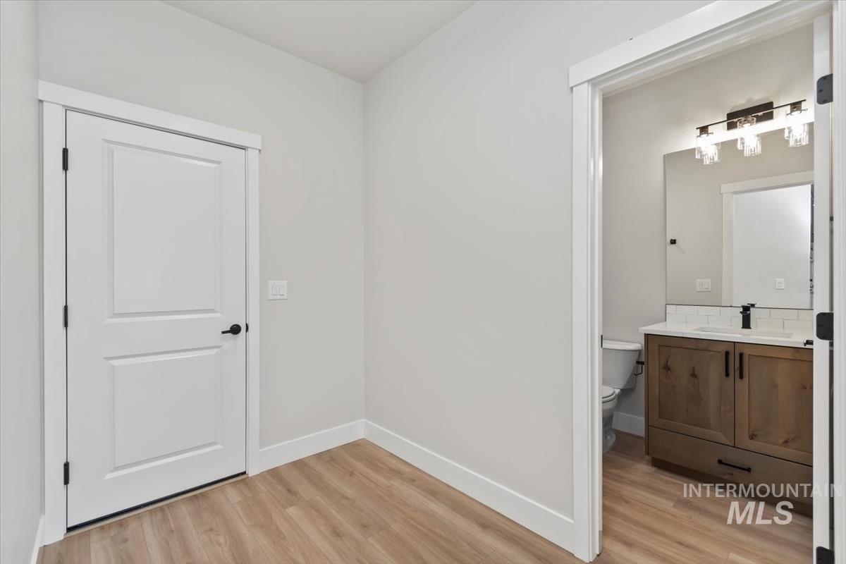 2830 West Jutland Street Meridian, ID 83642 - Photo 16 of 40 Interior space with light wood-style floors and baseboards