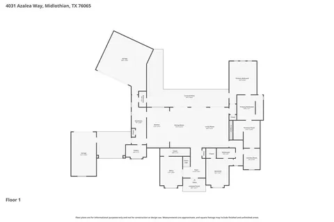 $1,350,000 | 4031 Azalea Way, Midlothian, TX 76065