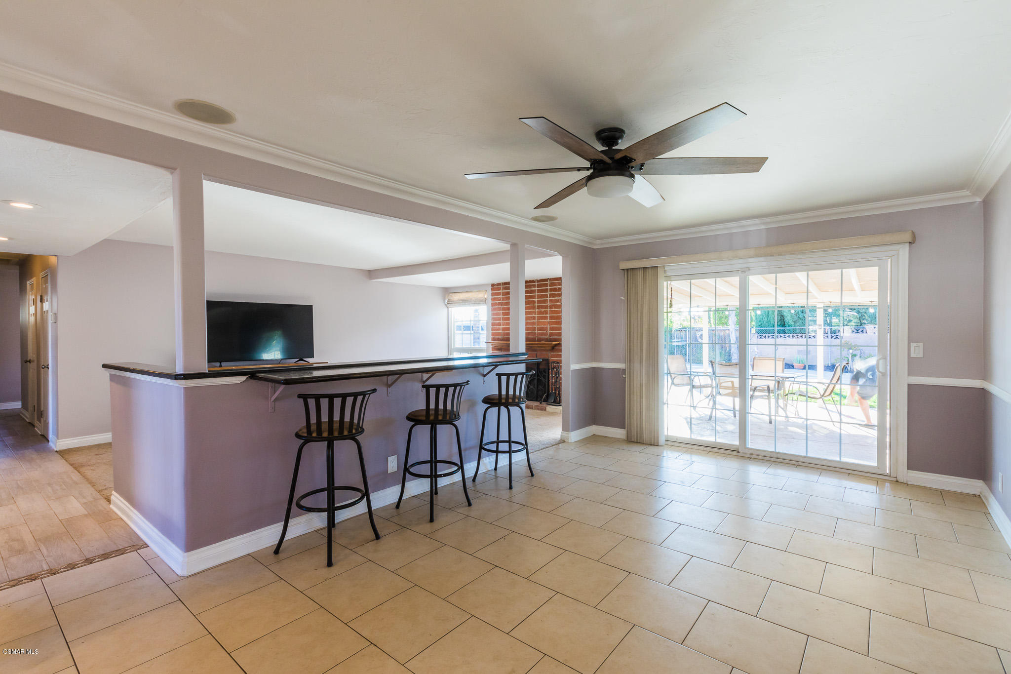 3441 Corpus Christi Street Simi Valley, CA 93063 - Photo 12 of 64 a view of a livingroom with furniture and a ceiling fan