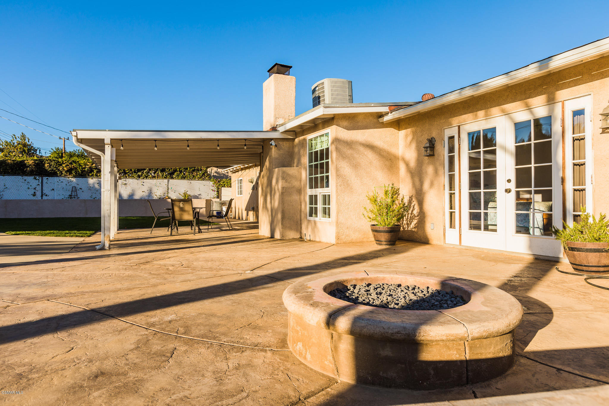 3441 Corpus Christi Street Simi Valley, CA 93063 - Photo 46 of 64 a view of a house with backyard and sitting area