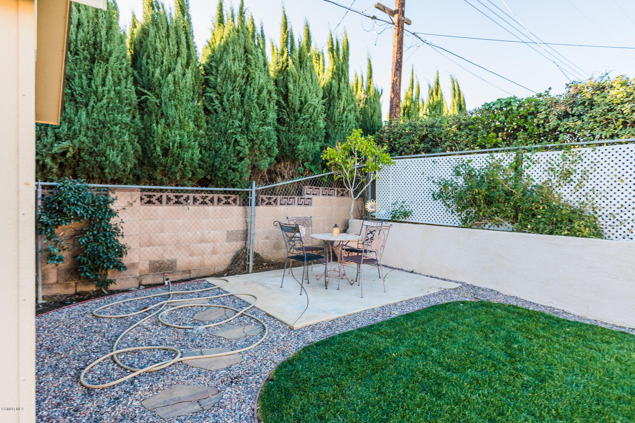 3441 Corpus Christi Street Simi Valley, CA 93063 - Photo 49 of 64 a view of a chair and table in the garden