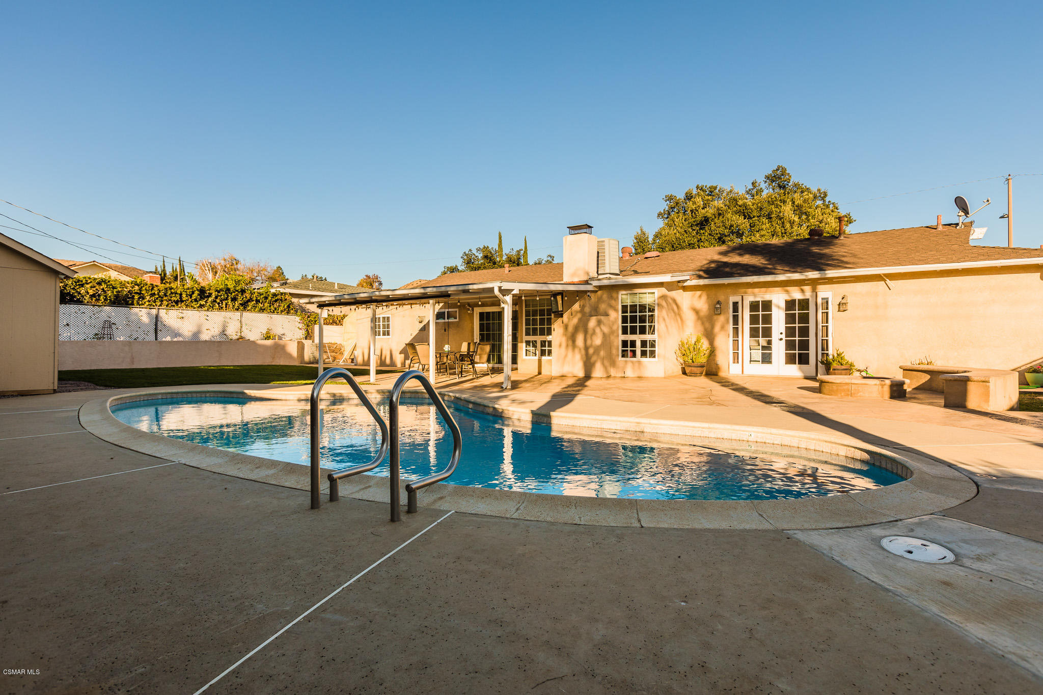 3441 Corpus Christi Street Simi Valley, CA 93063 - Photo 53 of 64 a view of a swimming pool with a lounge chair