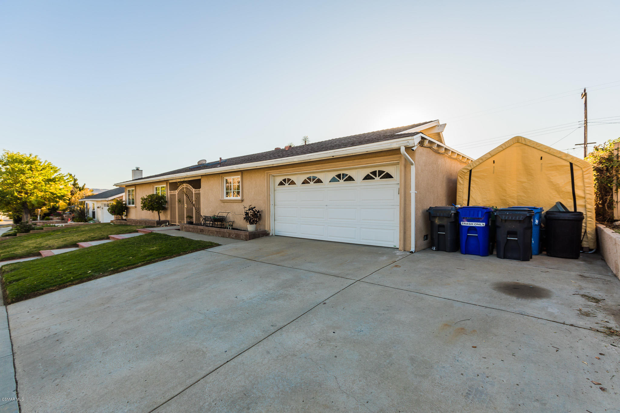 3441 Corpus Christi Street Simi Valley, CA 93063 - Photo 57 of 64 a view of yard with car parked in front of it
