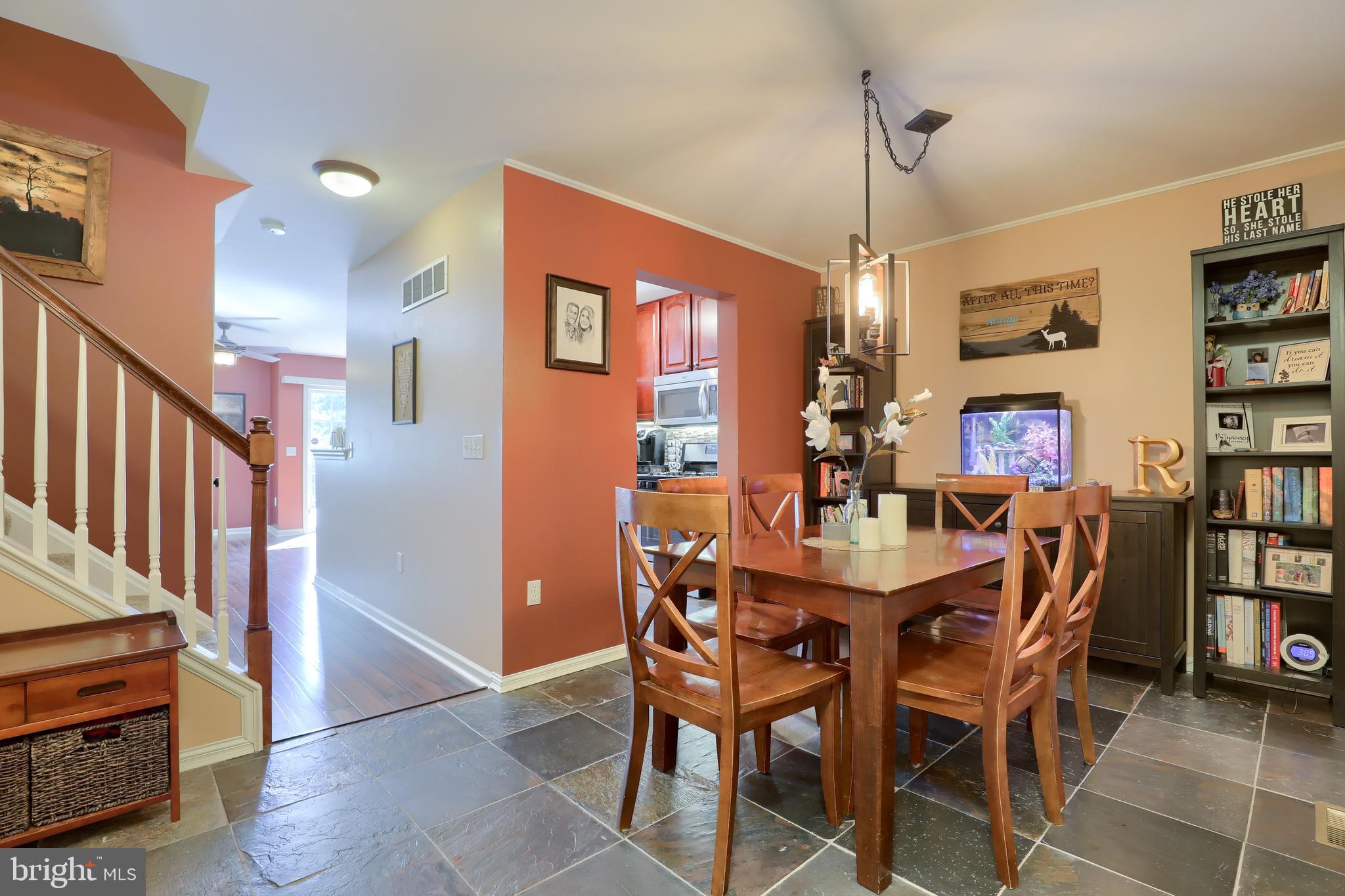 765 Keller Drive Lititz, PA 17543 - Photo 2 of 36 Dining room with slate flooring