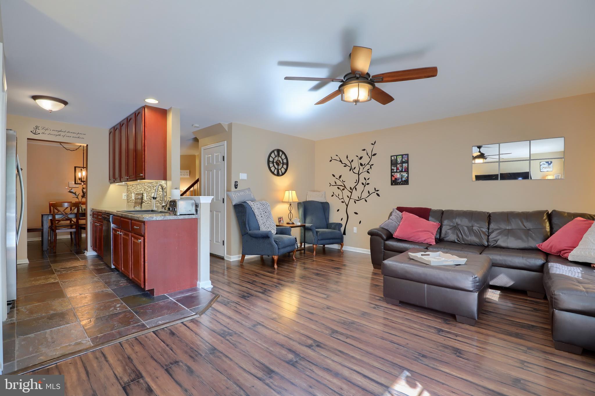 765 Keller Drive Lititz, PA 17543 - Photo 9 of 36 View of kitchen and living room