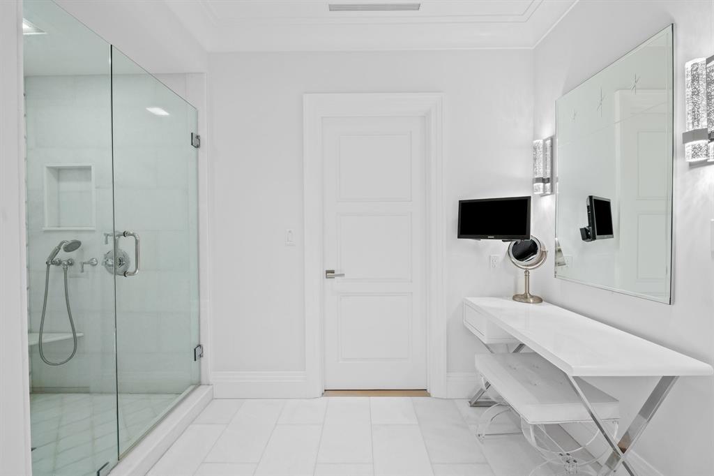 150 Kings Road Palm Beach, FL 33480 - Photo 19 of 45 a bathroom with a sink a toilet and shower