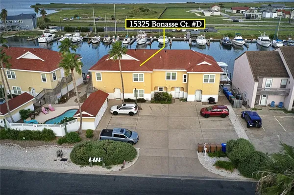 $299,900 | 15325 Bonasse Court, Unit D, Corpus Christi, TX 78418