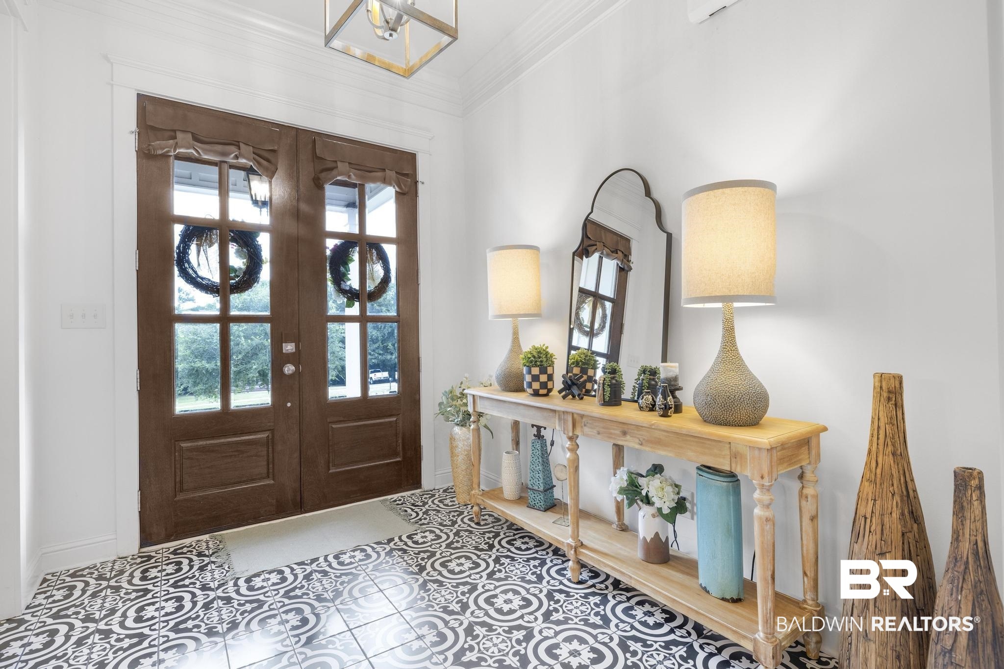 29949 Dolive Ridge Daphne, AL 36527 - Photo 3 of 55 Double entry doors featuring multiple glass panes and a rich wood finish