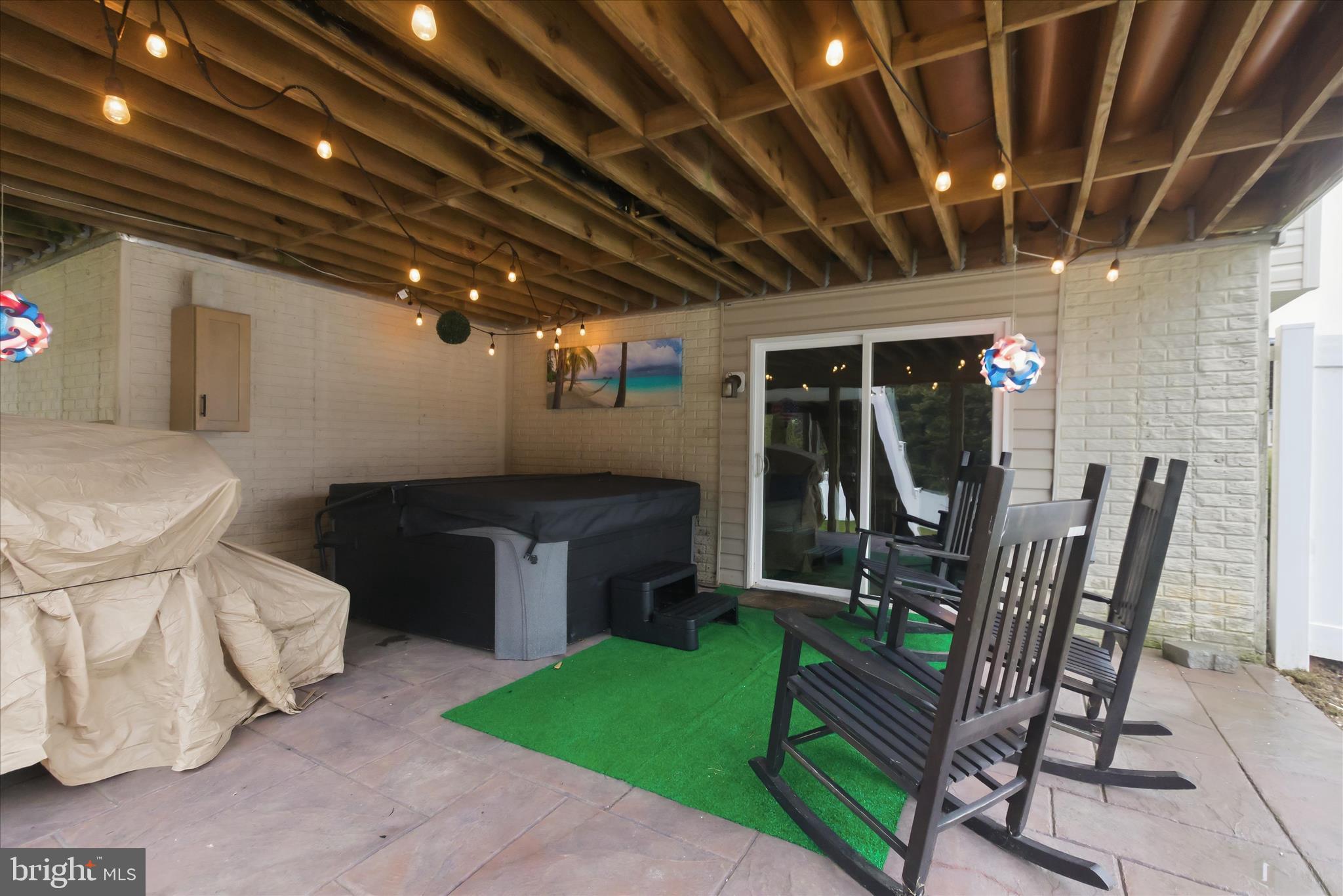 2760 Quantim Court Manchester, MD 21102 - Photo 27 of 33 a view of a porch with furniture and a yard