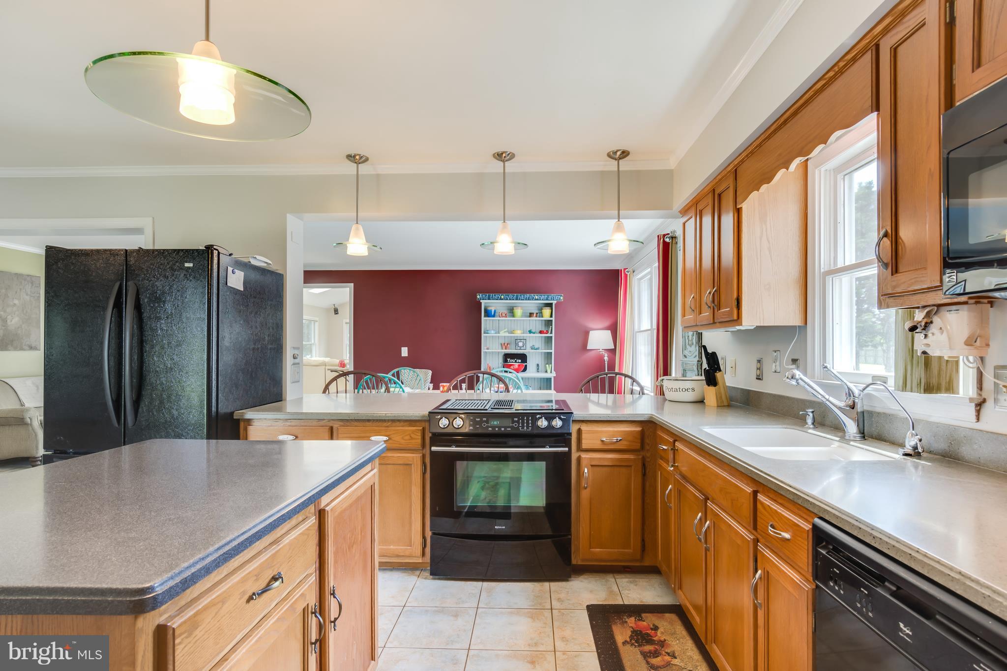 204 Myers Road Chestertown, MD 21620 - Photo 8 of 38 Kitchen is open to a large foyer & dining area
