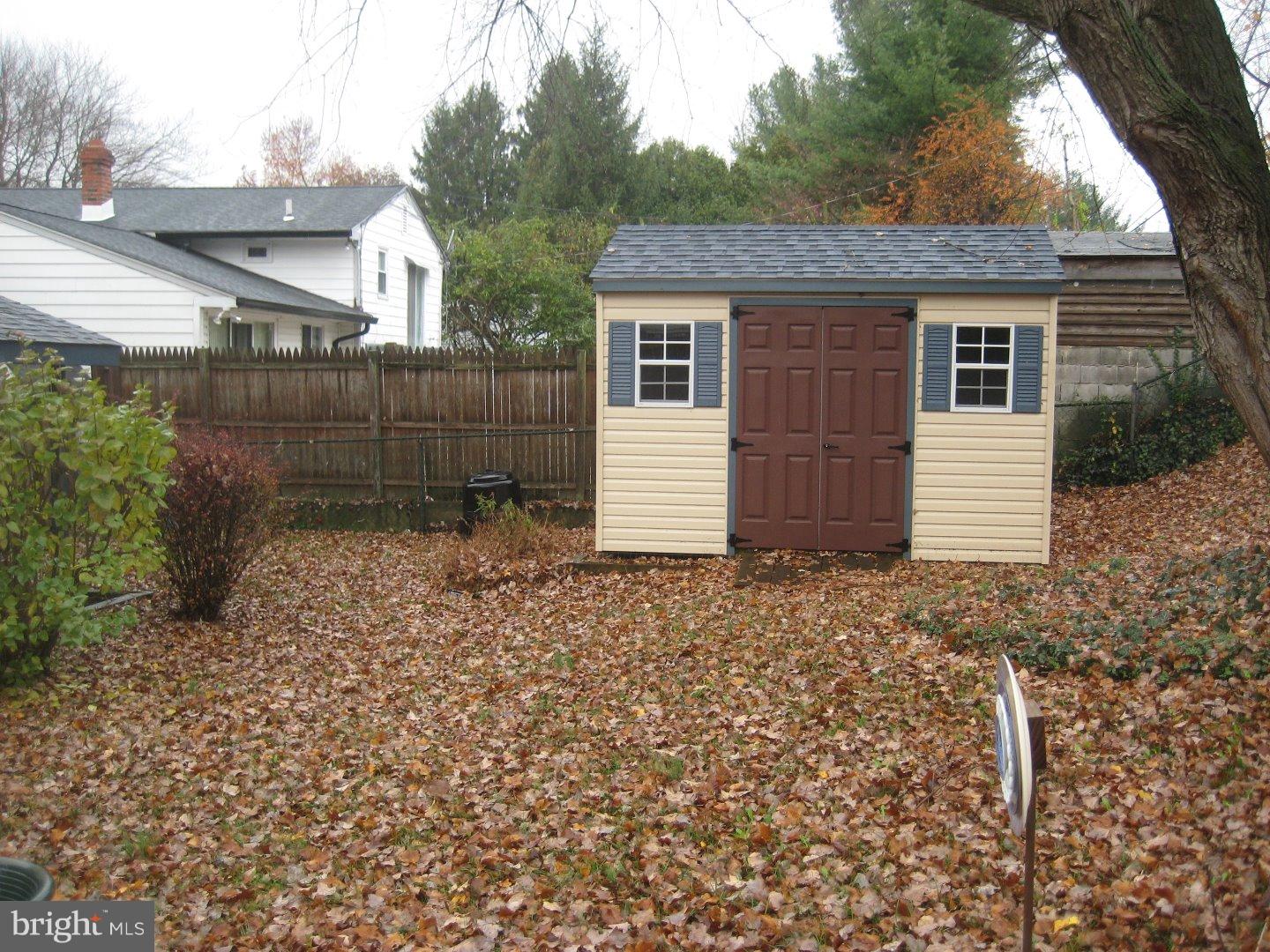 1037 Hoven Road Philadelphia, PA 19115 - Photo 25 of 25 Storage Shed