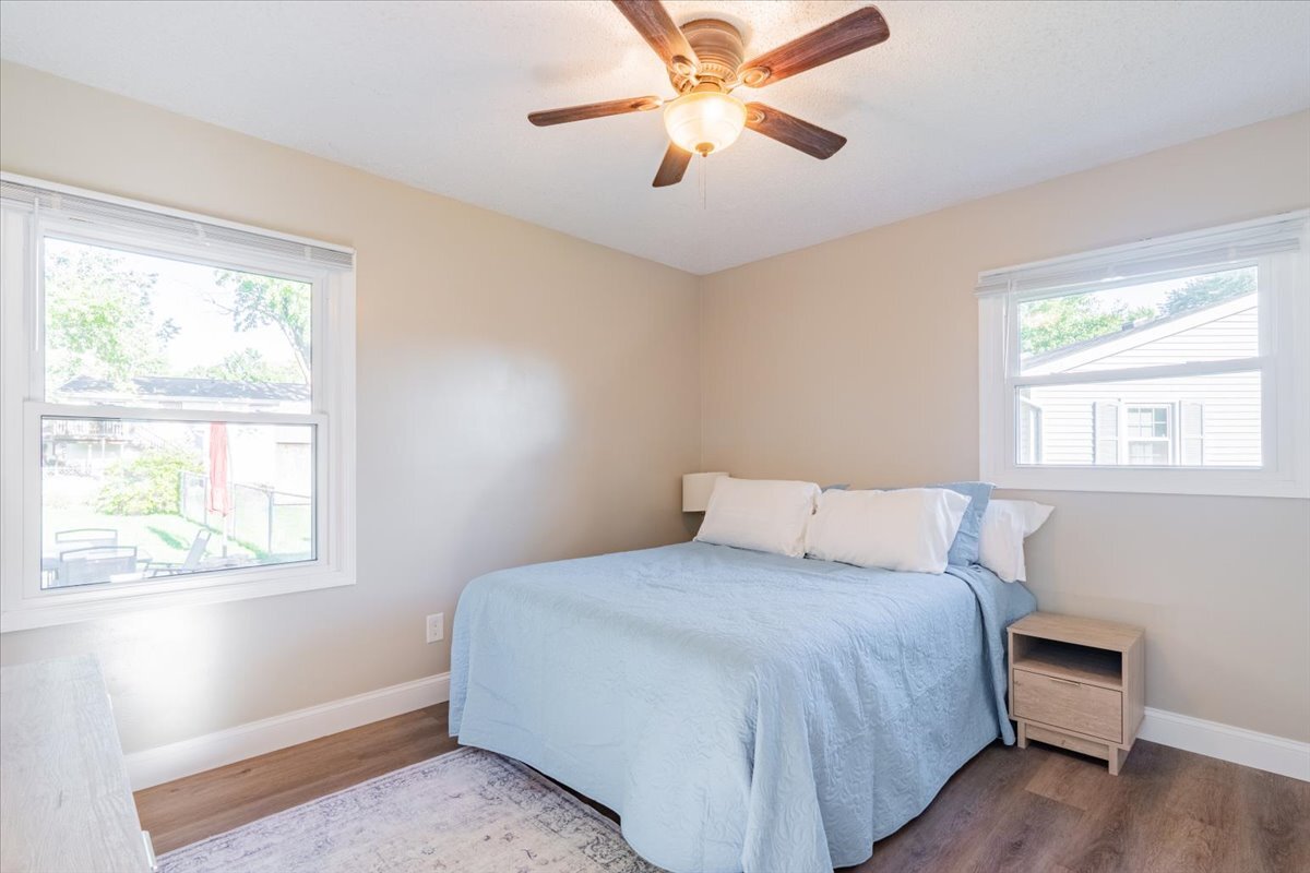 16 Holly Drive Clinton, IL 61727 - Photo 19 of 34 a bedroom with a bed and a window