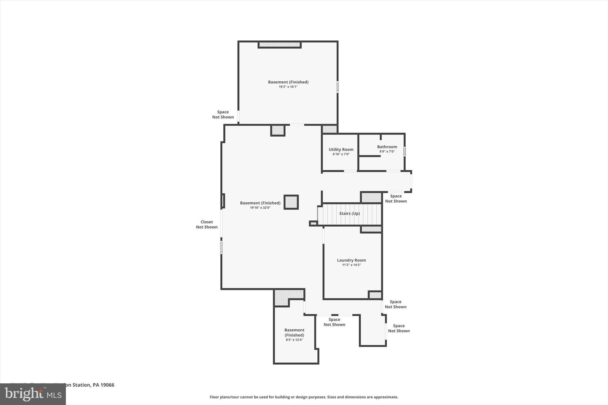 281 Winding Way Merion Station, PA 19066 - Photo 49 of 52 a picture of floor plan