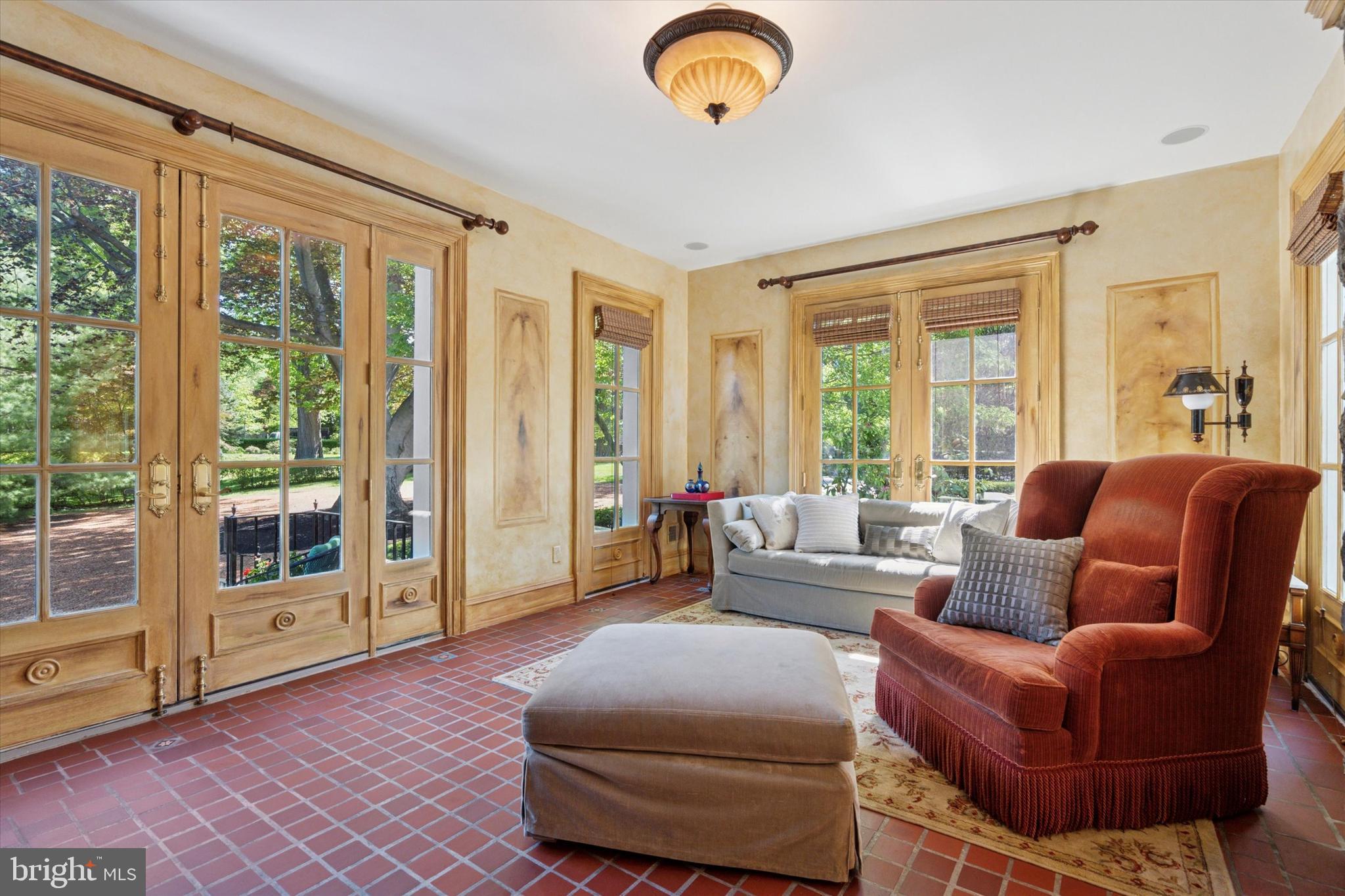 281 Winding Way Merion Station, PA 19066 - Photo 9 of 52 a living room with furniture and a large window