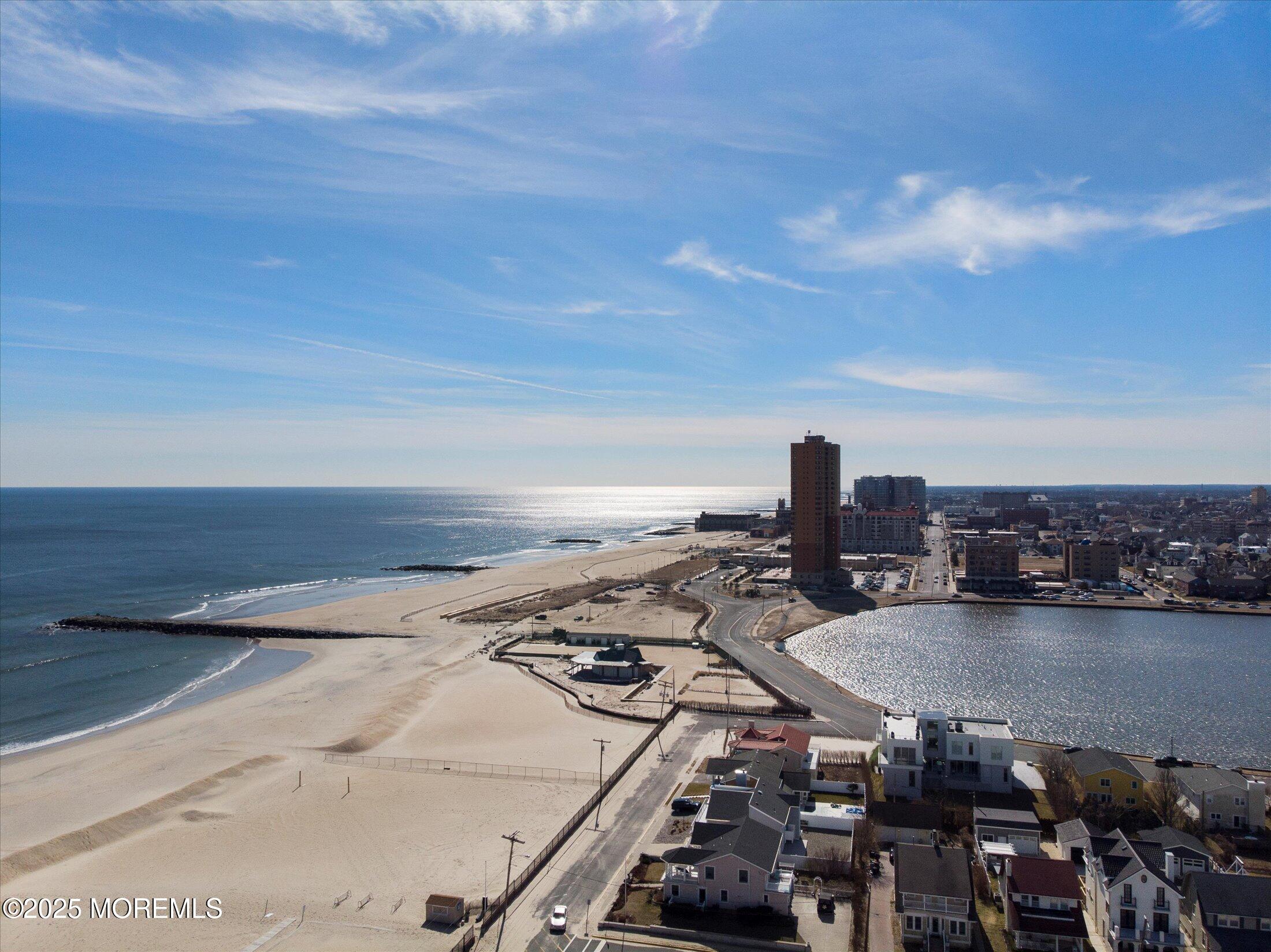 603 Laurel Avenue West Allenhurst, NJ 07711 - Photo 36 of 67 a view of a ocean beach and city