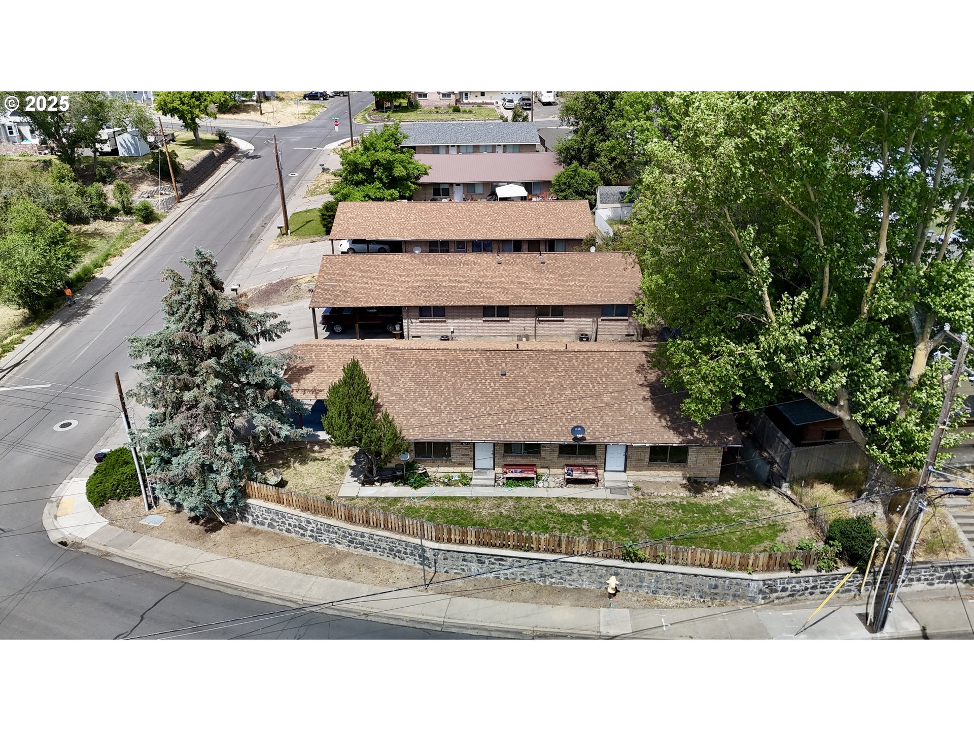 202-204 Northwest 14th Street Pendleton, OR 97801 - Photo 6 of 15 an aerial view of a house