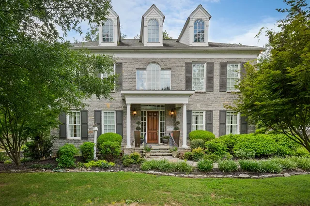 front view of house with a yard